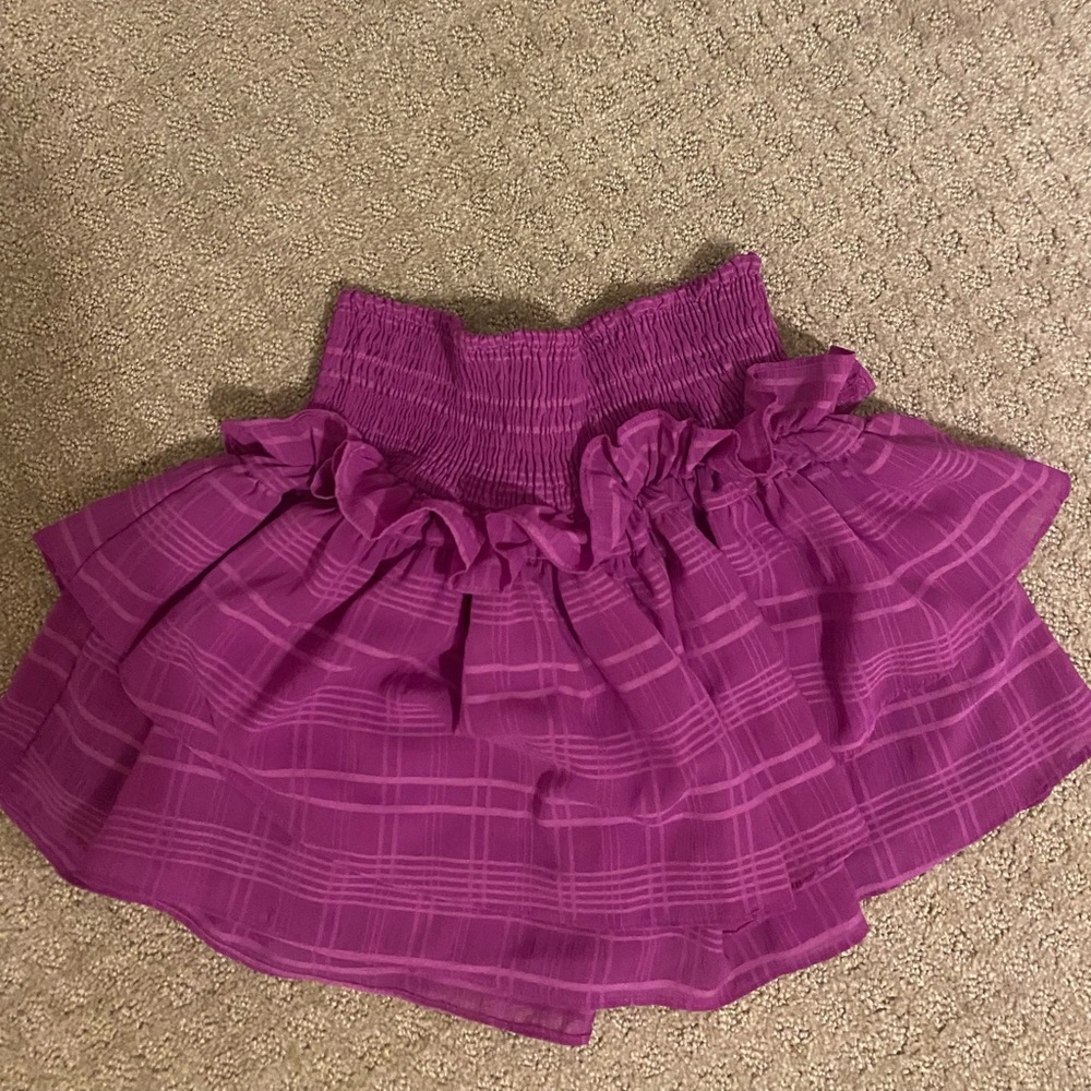 A purple do+be skirt